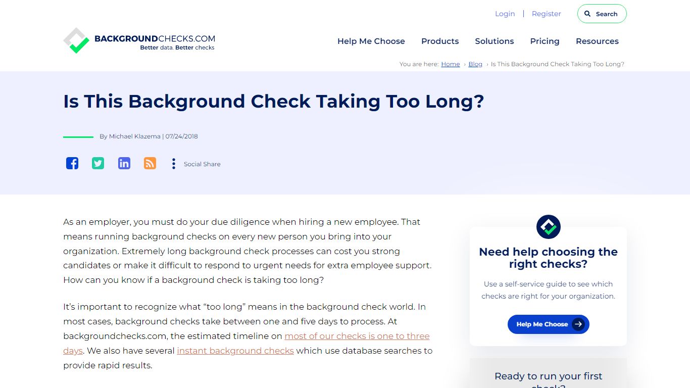 Is This Background Check Taking Too Long?